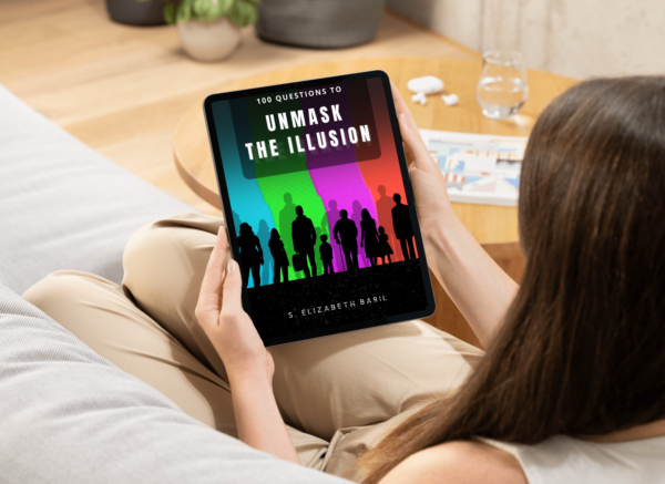 Ebook sur tablette mobile du livre100 questions to unmask the illusion